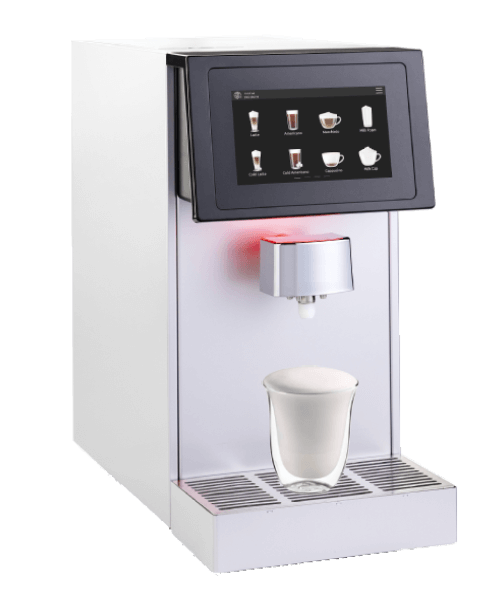 milk foam machine left view